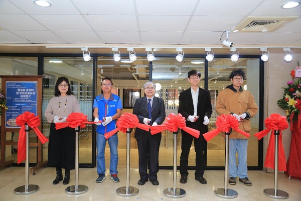 中山大學「書香町」展新貌　智慧還書系統啟用8